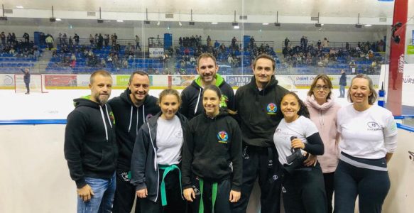 Match des Remparts de Tours : Démo Krav Maga Teamk37